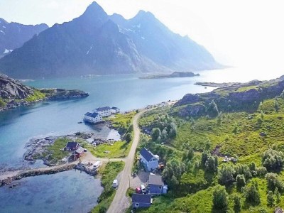 Holiday house 6 person holiday home in Bøstad-By Traum - Outdoor photo 5