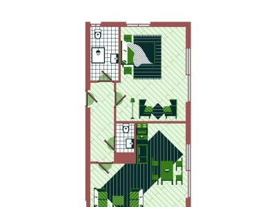 Apartment Ferienwohnung Top 1, 60 m², 4 Personen in Fuschl am See - Apartment