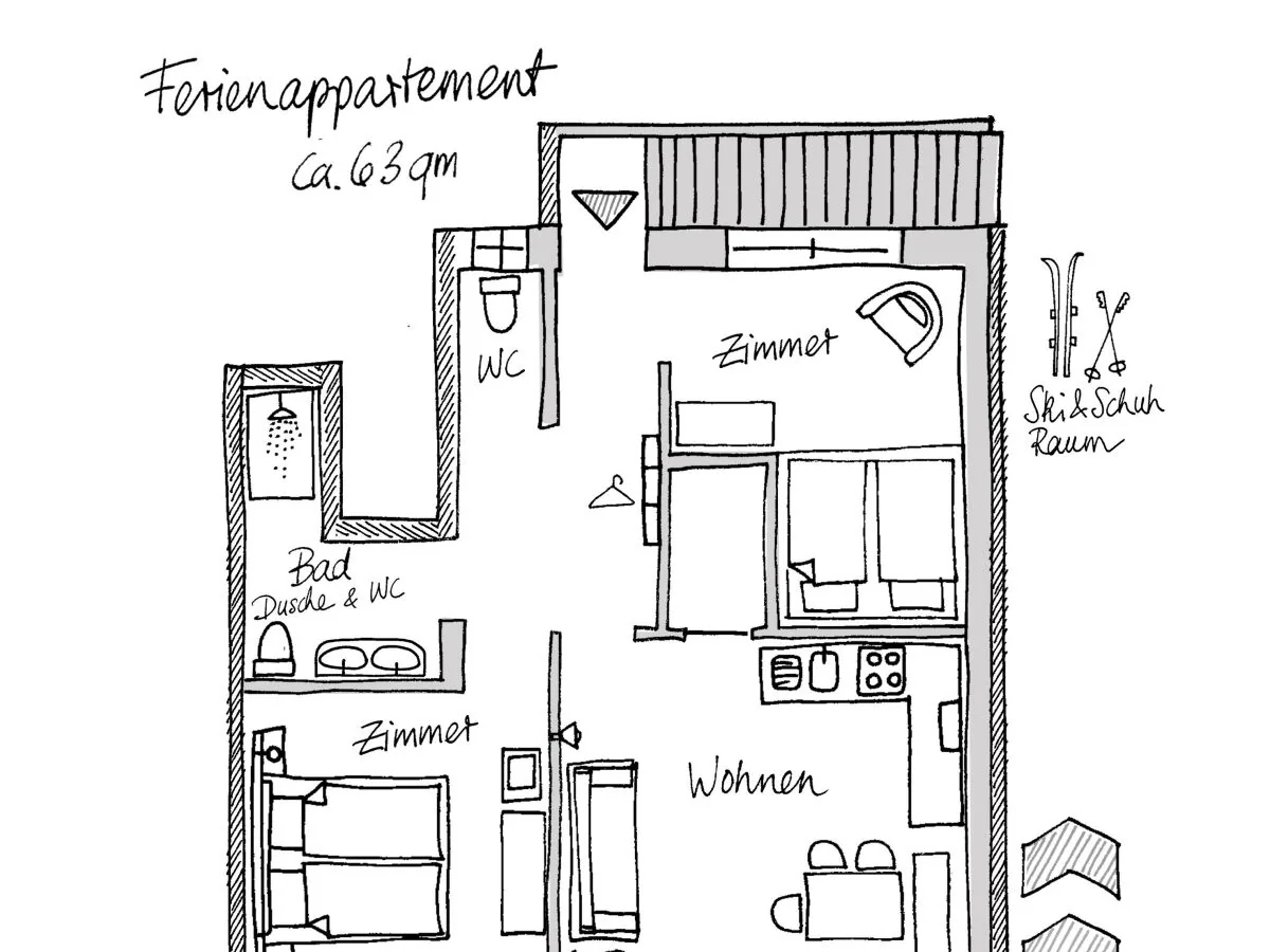 Apartment Appartement Bergliebe
