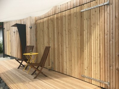 Apartment eifelhausaufzeit, Chalet mit Sauna, seenah - Outdoor photo 18