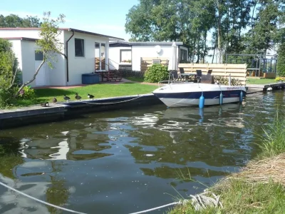 Holiday house Water-based Adventure Holiday D50 - Chaletpark de Brekken, close to the beach in Lemmer - Holiday house