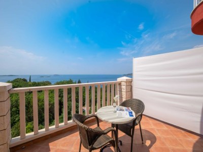 Apartment Villa Panorama Dubrovnik (S1) - Deluxe Double Room with Terrace and Sea View in Mlini - Apartment