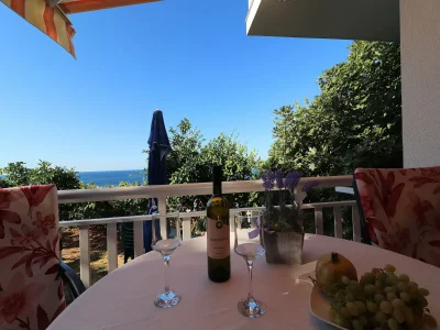 Apartment Seaside Apartments Hrkać - Studio Apartment with Terrace and Sea View 3 in Trpanj - Apartment
