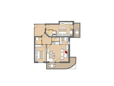 Apartment Appartement Typ B1 - Features photo 75