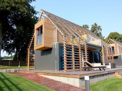 Holiday house Chalet mit Außensauna in Wendorf - Outdoor photo 2