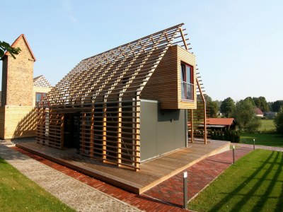 Holiday house Chalet mit Außensauna in Wendorf - Outdoor photo 4