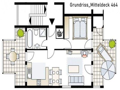Apartment Appartement im Ferienpark in Rechlin - Document photo 34
