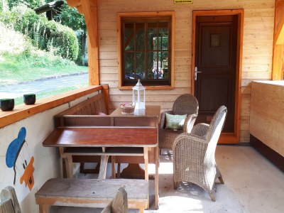 Holiday park Chalet in Reinskopf with Fireplace and Balcony - Outdoor photo 29