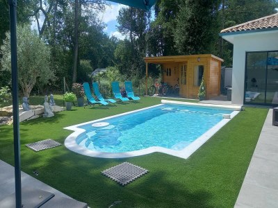 Holiday house Haus in Margaux mit Salzwasserpool & Weinbergen - Outdoor photo 27