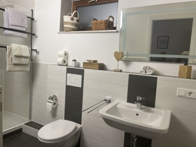 Apartment 2-Bett-Ferienwohng.Dusche und Bad, 1 Schlafzimmer - Features photo 22