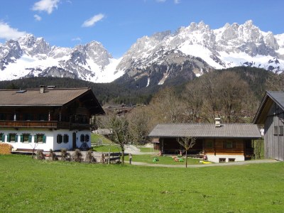 Holiday house Wooden holiday house on a farm in Going am Wilden Kaiser - Holiday house