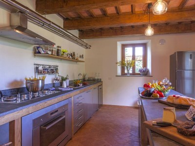 Holiday house Fitnessraum und Panoramablick; Bauernhaus - Features photo 29