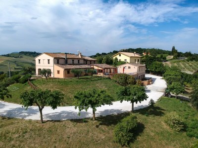 Apartment Wohnung in Marche mit Pool & Weintouren in Montecarotto - Apartment