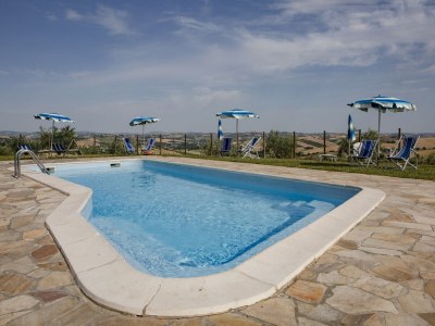 Apartment Wohnung in Marche mit Pool & Weintouren - Outdoor photo 15