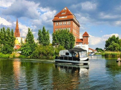 House boat Hausboot auf der Peene, Demmin - Outdoor photo 4