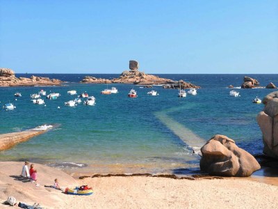Holiday park Apartment in Trégastel near the Beach - Environment photo 14