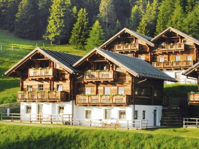 Holiday park Chalet on Zettersfeld with Dolomite Views in Gaimberg - Holiday park