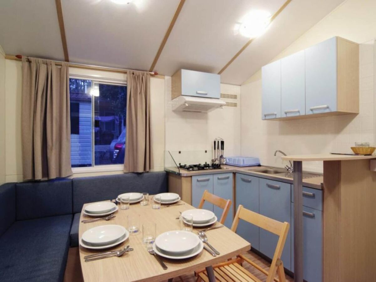 Holiday park Mobile homes in Camp Soline at Biograd, with sand
