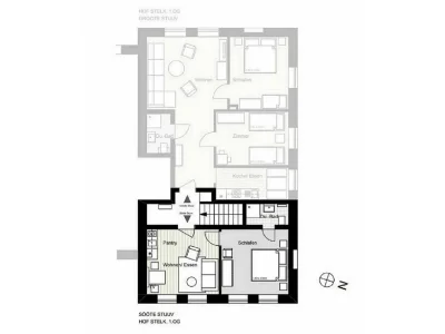Holiday apartment Ferienwohnung Sööte Stuuv - Stein - Document photo 34