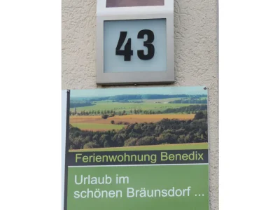 Holiday apartment Benedix. in Limbach-Oberfrohna OT Bräunsdorf - Holiday apartment