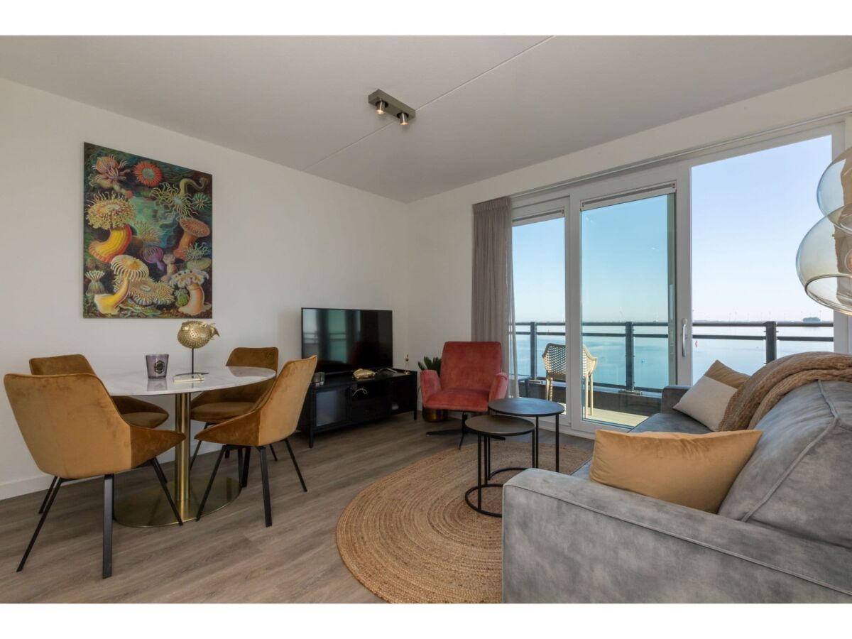 Apartment Wohnung Sint Annaland mit Hafenblick