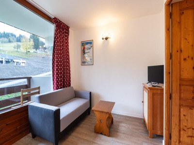 Apartment Wohnung in Morillon mit Pool und Bergblick in Arâches-la-Frasse - Apartment