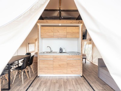 Holiday park Nice safari tent with airco - Features photo 13