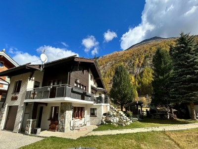 Apartment Chalet in Saas Fee near Ski Slopes - Outdoor photo 2