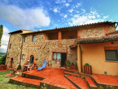 Farmhouse Rolling farmhouse of Val d'Orcia in Val d'Orcia - Farmhouse
