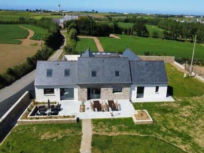Holiday house House in Ploudalmézeau with Heated Pool & Beaches - Outdoor photo 25
