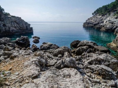 Apartment Apartments Franka Saplunara-Twin Room with Terrace and Sea view  No1 - Outdoor photo 13