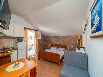 Apartment Apartments Senjo - Studio Apartment with Balcony and Garden View (Apartman 5) - Features photo 3