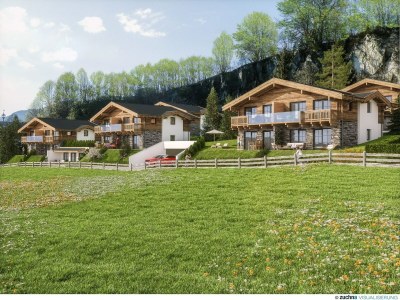 Holiday park Luxury chalet with private sauna in Uttendorf - Outdoor photo 2