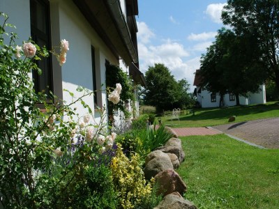 Cottage Schönes Ferienhaus in Dargun mit Pool - Outdoor photo 2