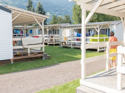 caravan Mobile Home in Bodensdorf by Lake Ossiach - Outdoor photo 7
