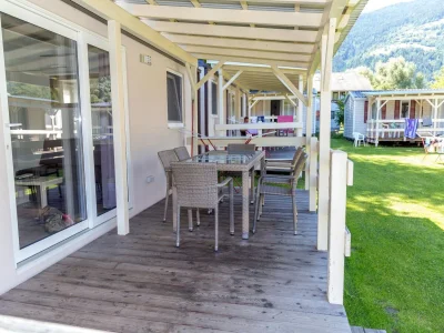 caravan Mobile Home in Bodensdorf by Lake Ossiach - Outdoor photo 8