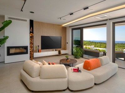 Villa Design Villa Diagonal - Tranquil sea view escape in Sveti Lovrec Labinski - Villa