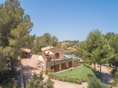Holiday house Sa Tanca in Sant Joan mit Infinity Pool - Outdoor photo 3