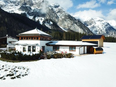 Holiday house Chalet Leutasch mit Loipe und Bergblick - Outdoor photo 10
