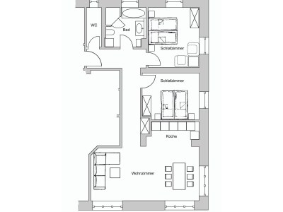 Holiday apartment Am Kurpark - Wohnung 2 - 90 qm - Document photo 21