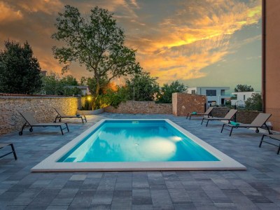 Apartment Haustierfreundliches Ferienhaus in Liznjan - Outdoor photo 6