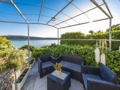 Apartment Wohnung Rab mit privatem Steg und Meerblick - Outdoor photo 10
