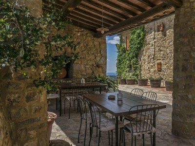 Apartment La Scaletta della Rocca in Chianti - Outdoor photo 8