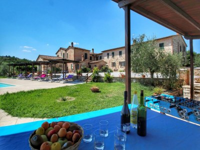 Farmhouse Bauernhaus in Asciano mit Pool & Grill - Outdoor photo 15