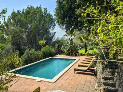 Holiday house Finca in Santa María mit Salzwasserpool in Majorca Central - Holiday house
