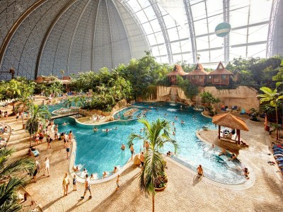 caravan Mobile Home im Tropical Islands Resort - Outdoor photo 3