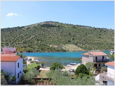 Apartment Apartments Juras - Studio Apartment with Balcony and Side Sea View (Tea) - Outdoor photo 9