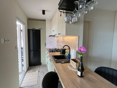 caravan Two Bedroom Mobile Home with Terrace and Sea View - Features photo 6