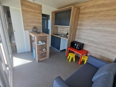 caravan Standard Two Bedroom Mobile Home with Sea View and Terrace - Features photo 21