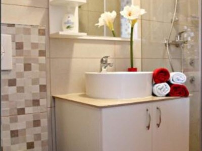 Apartment Sea View Apartments Lendic Podgora - Comfort Studio Apartment with  Balcony and Sea View - Features photo 13